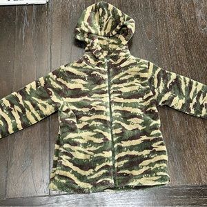 Cozy Camo toddler zip up hoodie